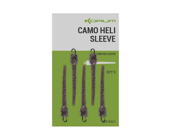 Korum Camo Heli sleeve Swivels & Clips
