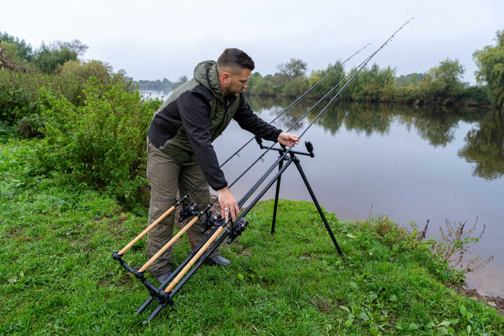 Korum Deluxe 3 Rod Tripod Rod Support