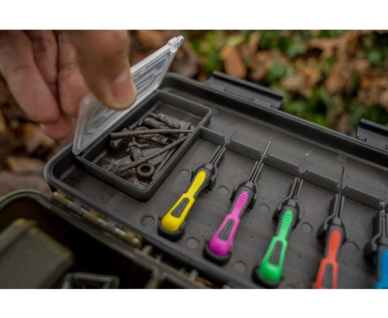 Korum Roving Blox Fully Loaded Fishing Tackle Box With Baiting Tools K –  hobbyhomeuk