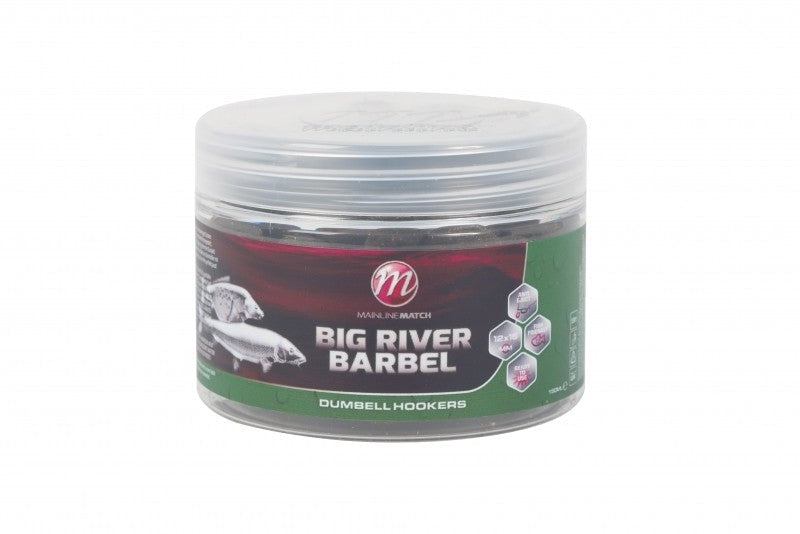 Mainline Match - Big River Barbel Dumbell Hookbaits Groundbait