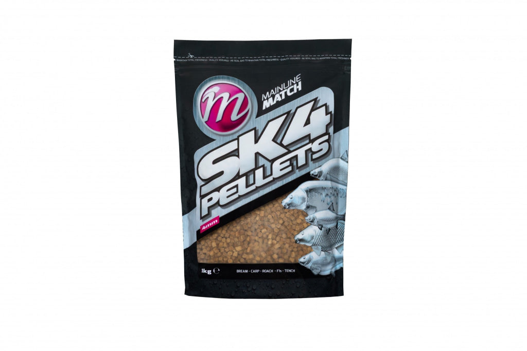 Mainline Match - SK Coarse Pellets - 1kg 4mm Pellets