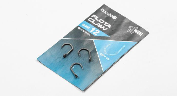 Nash Flota Claw Hooks 12 / Barbless Hooks