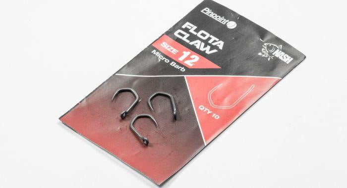 Nash Flota Claw Hooks 12 / Micro Barbed Hooks