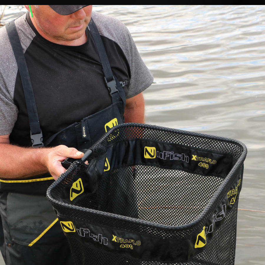 NuFish Xtraflo River Keepnet 4m – Willy Worms - Main Image