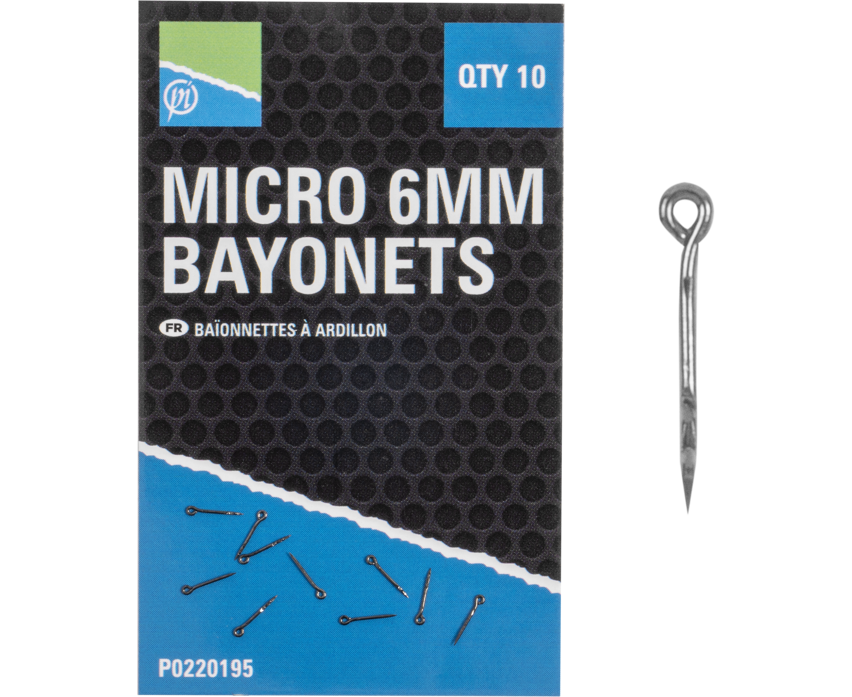 Preston Micro Bayonets 6mm – Willy Worms