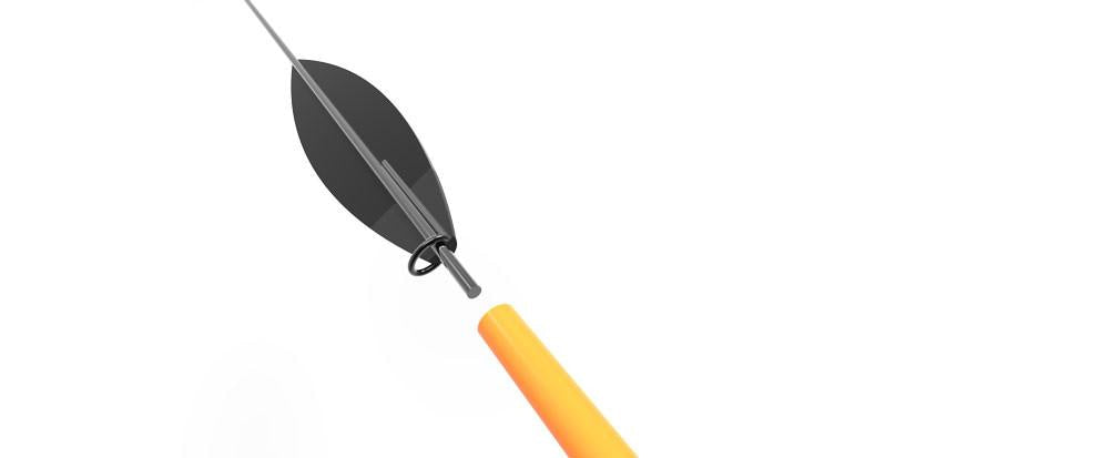 Preston Des Ship Commercial Slims Pole Float Range - F1 Fine Pole Floats