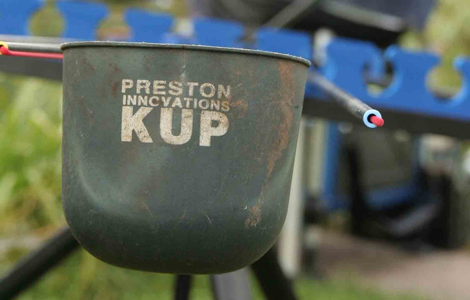 coarse fishing pole accessories Preston Grey Kup Set & Attachments – Willy Worms
