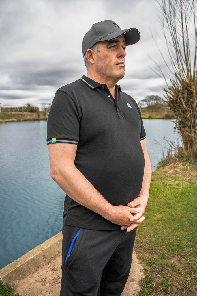 Preston Innovation Black Polo Clothing