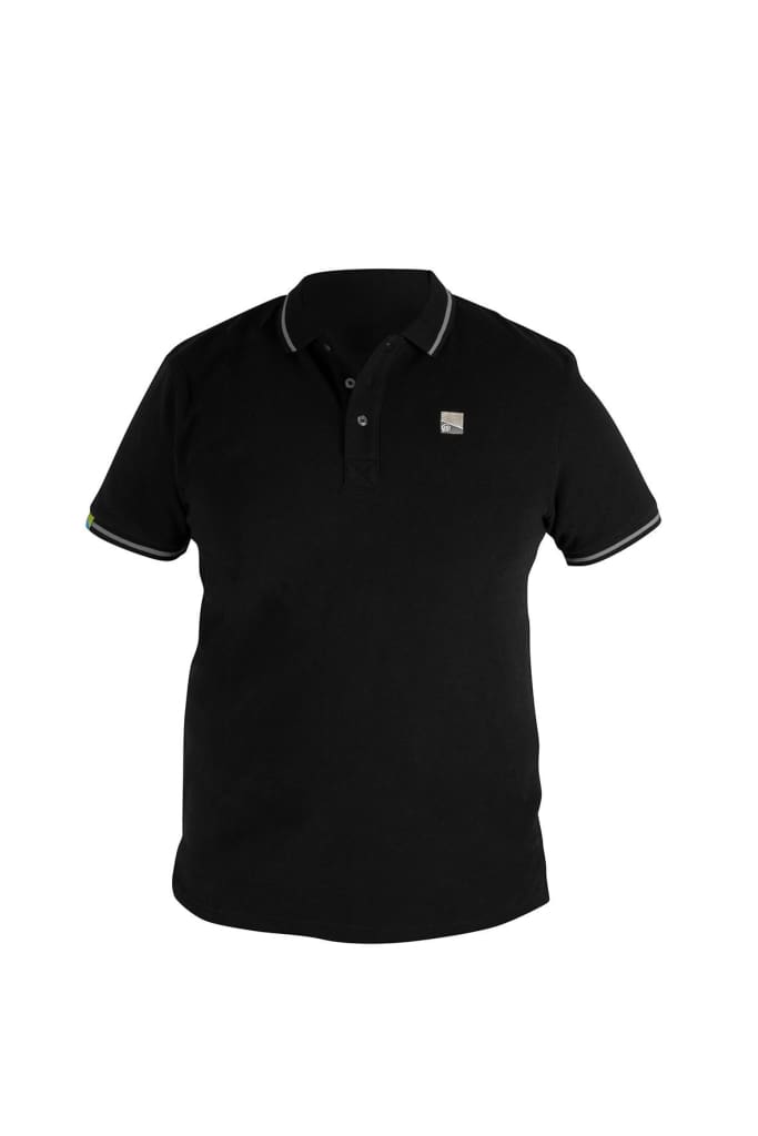 Preston Innovation Black Polo Clothing