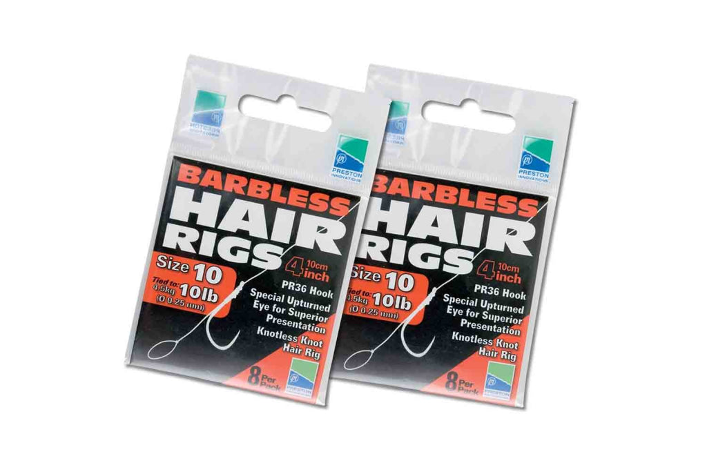 Preston PR 36 Barbless Hair Rigs Long – Willy Worms