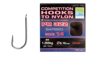 Drennan Red Maggot Micro Barbed Hooks To Nylon – Willy Worms