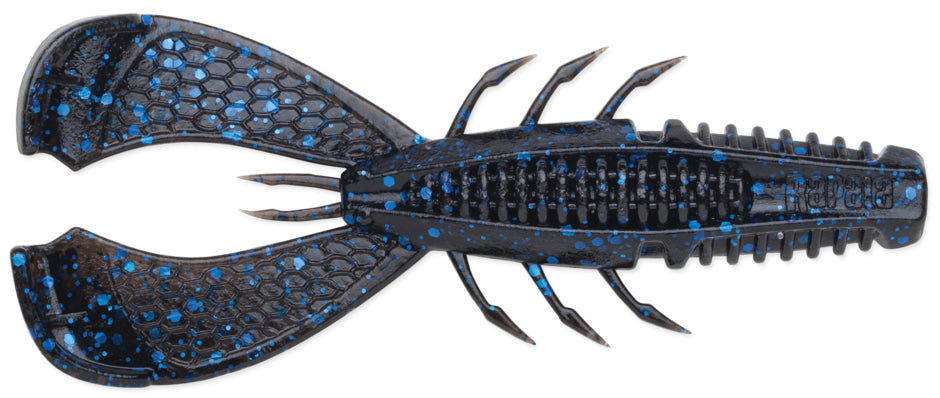 Rapala CrushCity Customs ’Cleanup Craw’ Black Blue Flake Lures