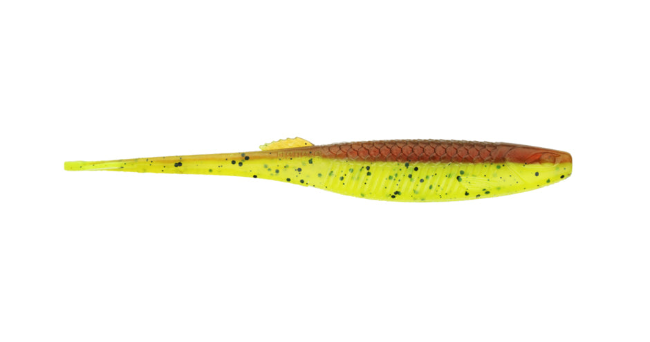 Rapala CrushCity Customs ’The Stingman’ 10cm / Motor Oil Chartreuse Lures