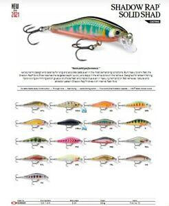 Rapala - Shadow Rap Solid Shad Lures Lures