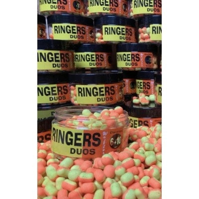 Ringers Duo Wafters Orange & Yellow Boilies