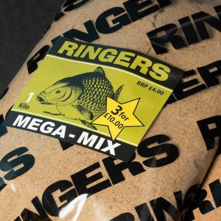 Ringers Mega Mix Groundbait 1kg Groundbait