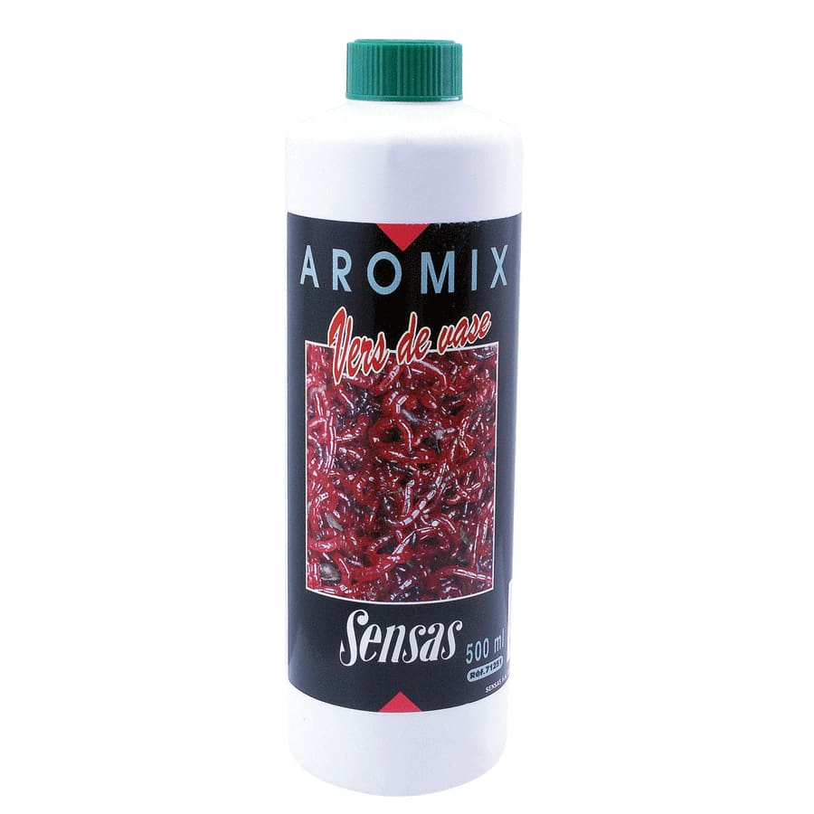 Sensas Aromix Liquid Attractant 500ml Bloodworm Liquids