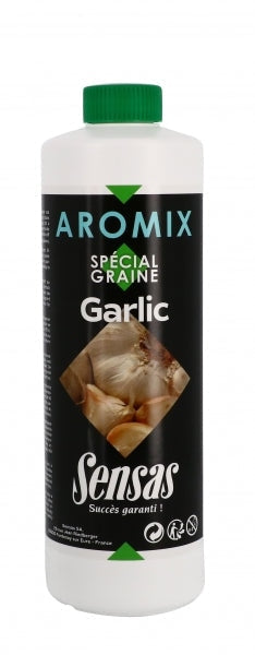 Sensas Aromix Liquid Attractant 500ml Garlic Liquids