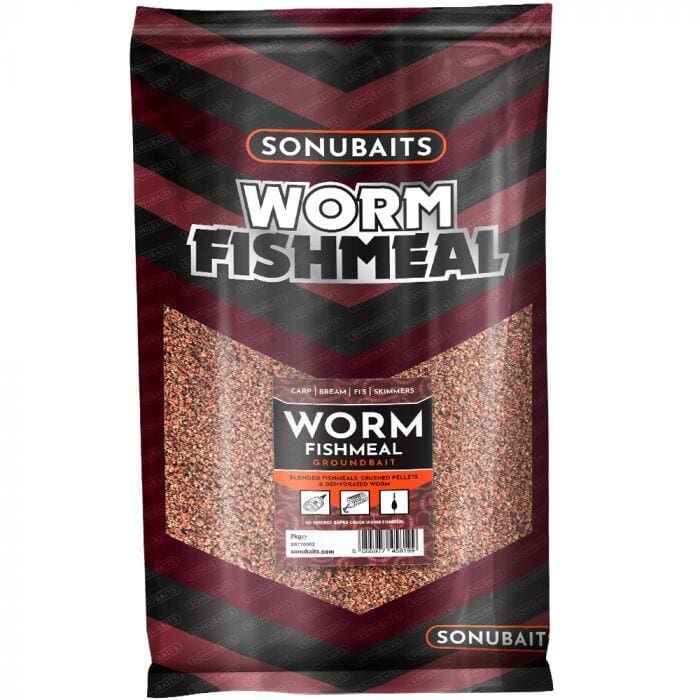 Sonubaits Worm Fishmeal 2kg Groundbait