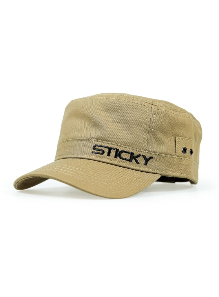 Sticky Baits Military Khaki Cap – Willy Worms