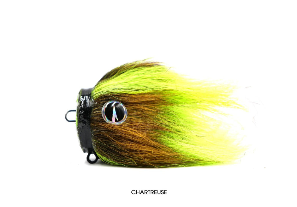 VMC - Mustache Rig Chartreuse Lures