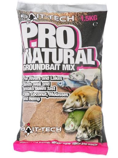 Bait-Tech Pro Natural Groundbait Mix 1.5k Natural Groundbait