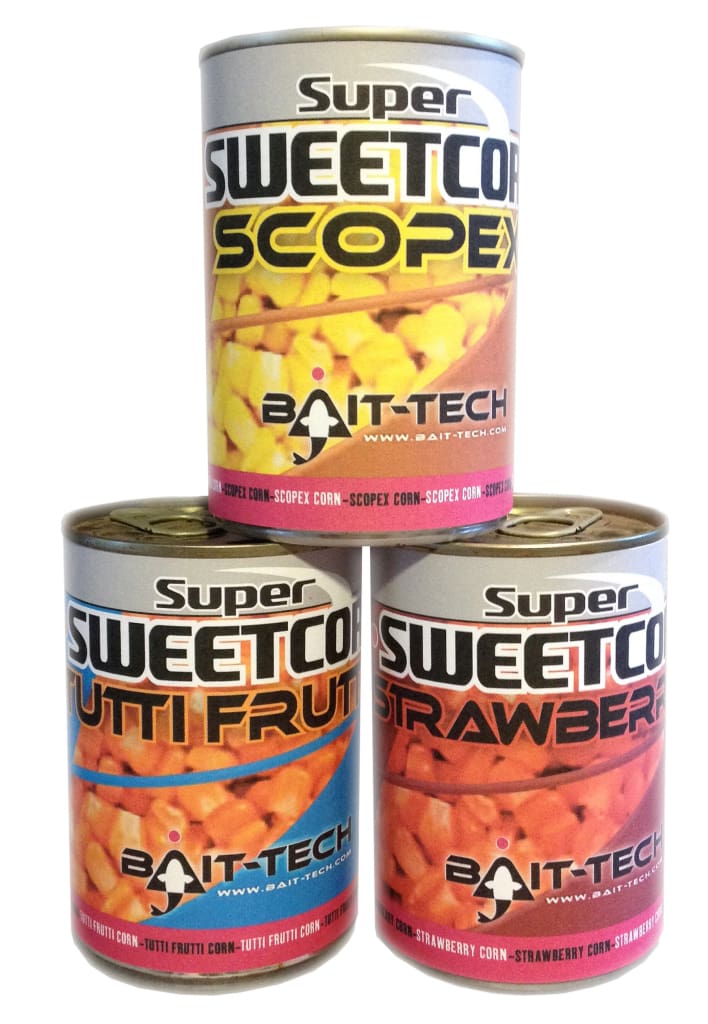 Bait-Tech Sweetcorn (5 flavours & sizes) Particles