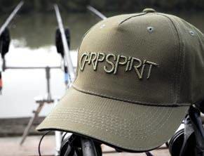 Carp Spirit Green Baseball Cap with 3D Logo Clothing