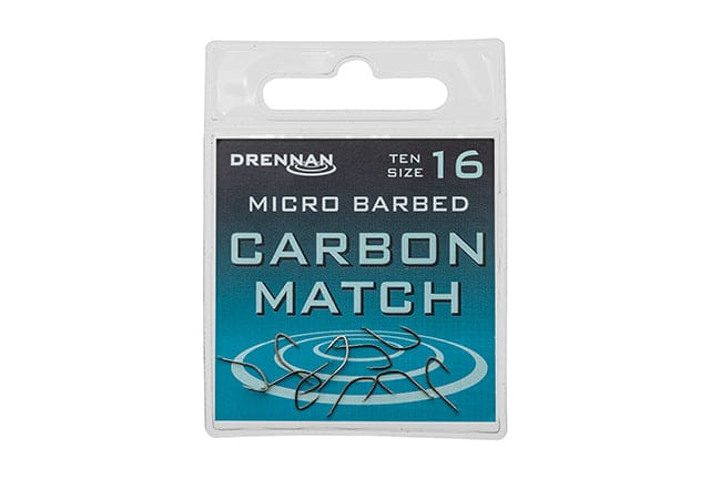 Drennan Carbon Match Micro Barbed Hooks