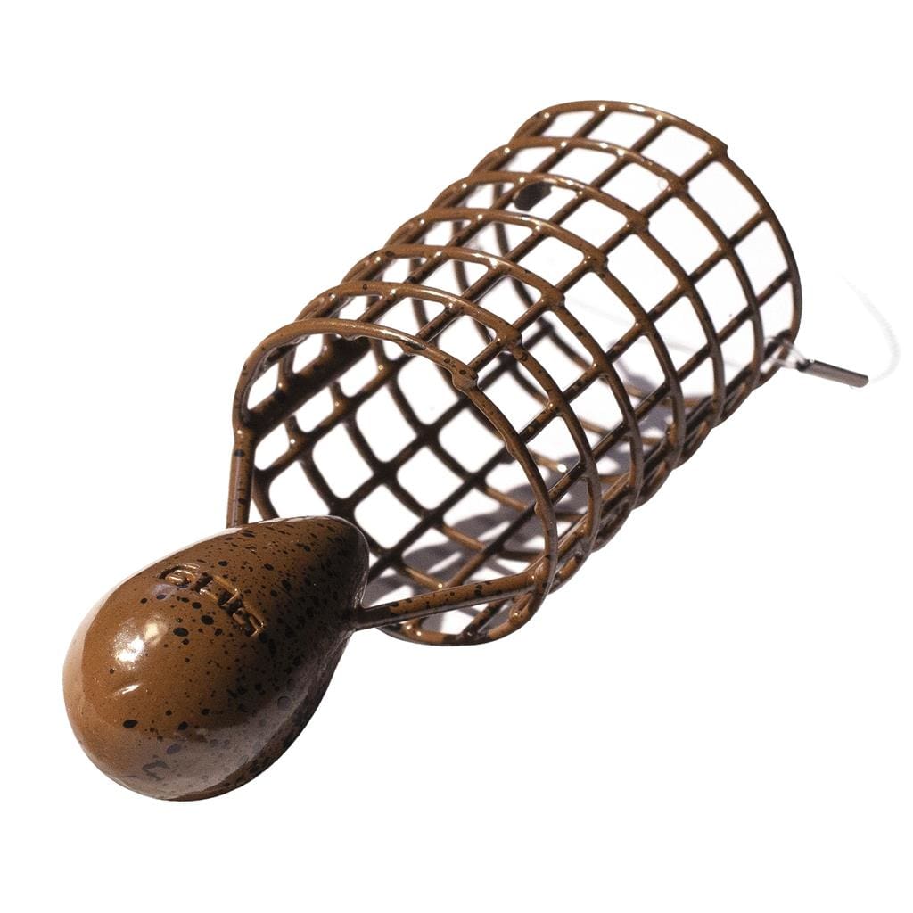 Drennan Distance Cage Feeder Heavyweight (Camo Brown) / Medium - 60g Feeders