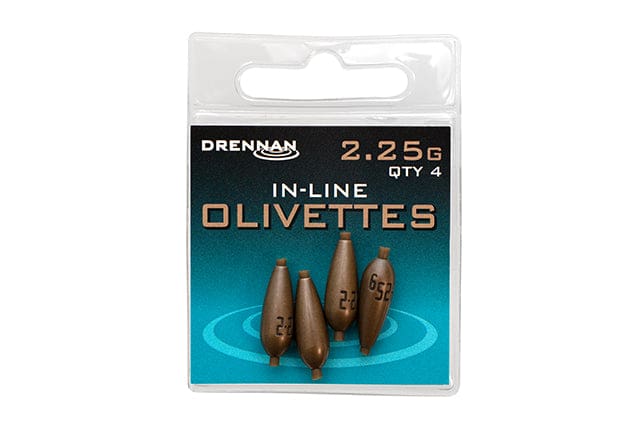 Drennan In-Line Olivettes Shot & Leads