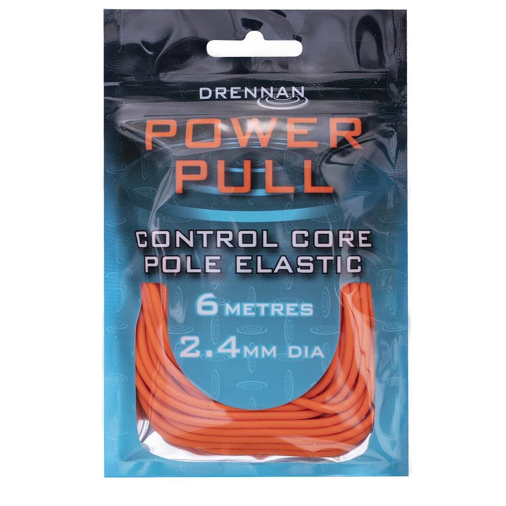 Drennan Power Pull Elastic 6m Orange 2.4mm Pole Elastication