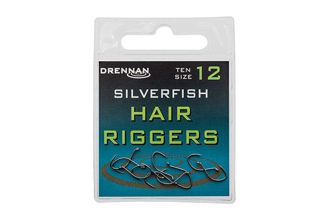 Drennan Silverfish Hair Rigger Barbless Hooks Hooks