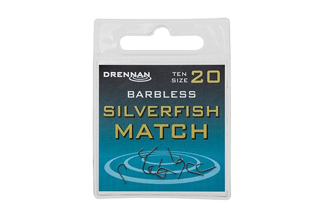 Drennan Silverfish Match Barbless Hooks Hooks