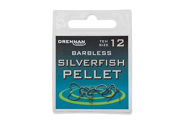 Drennan Silverfish Pellet Barbless Hooks – Willy Worms