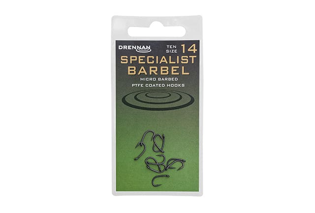 Drennan Specialist Barbel Micro Barbed Hooks Hooks