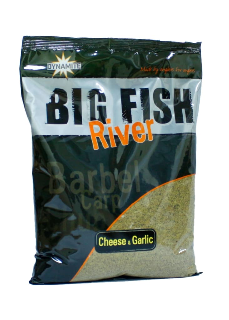 Dynamite Baits - Big Fish River Groundbait 1.8Kg Cheese & Garlic Groundbait