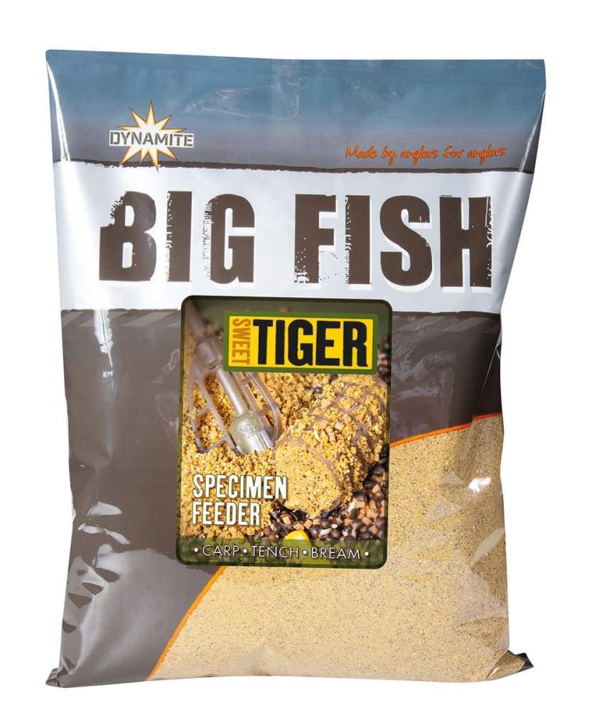 Dynamite Baits - Big Fish - Sweet Tiger & Corn Range Sweet Tiger Specimen Feeder Groundbait Groundbait