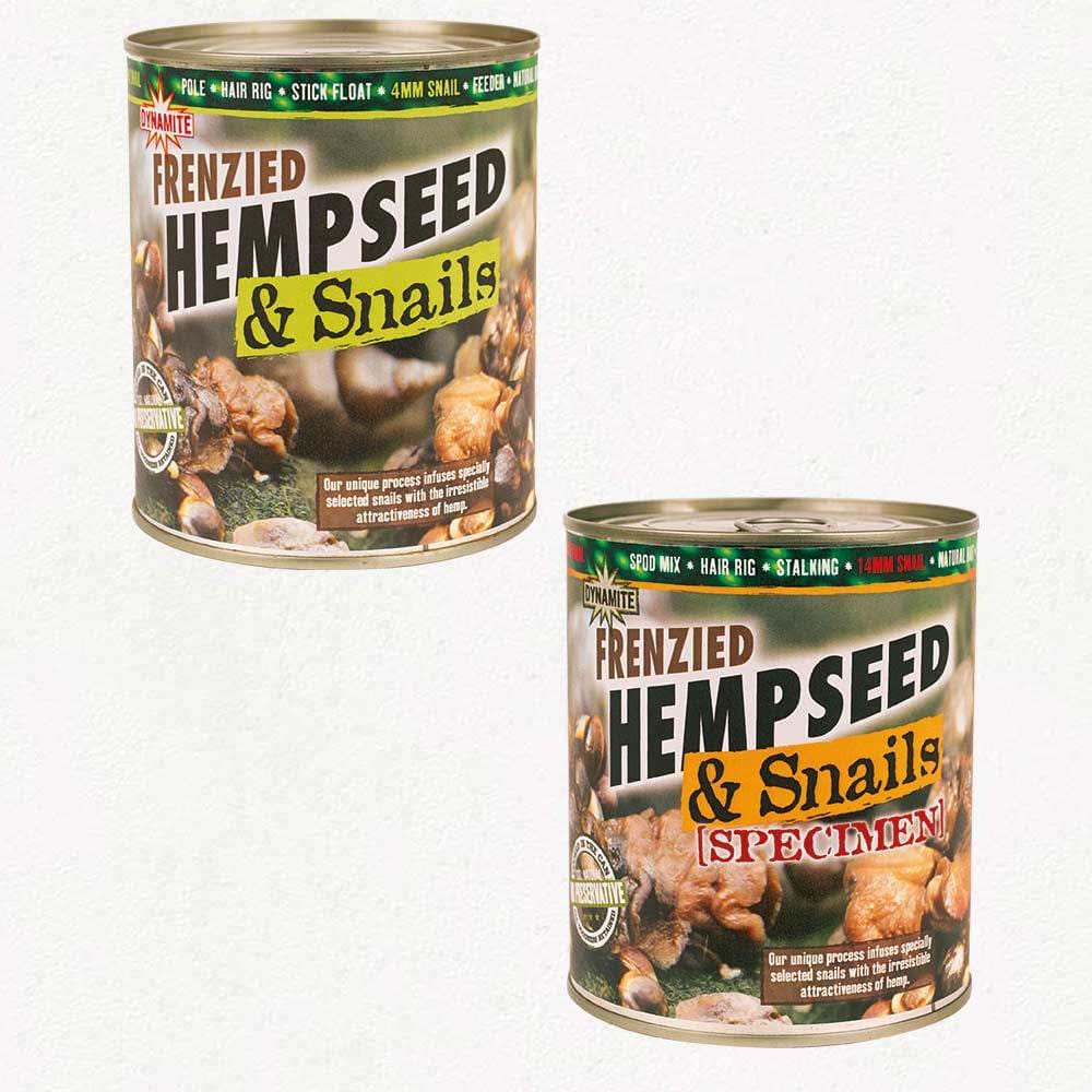 Dynamite Baits - Frenzied Hempseed & Snails - Tins Snails Particles
