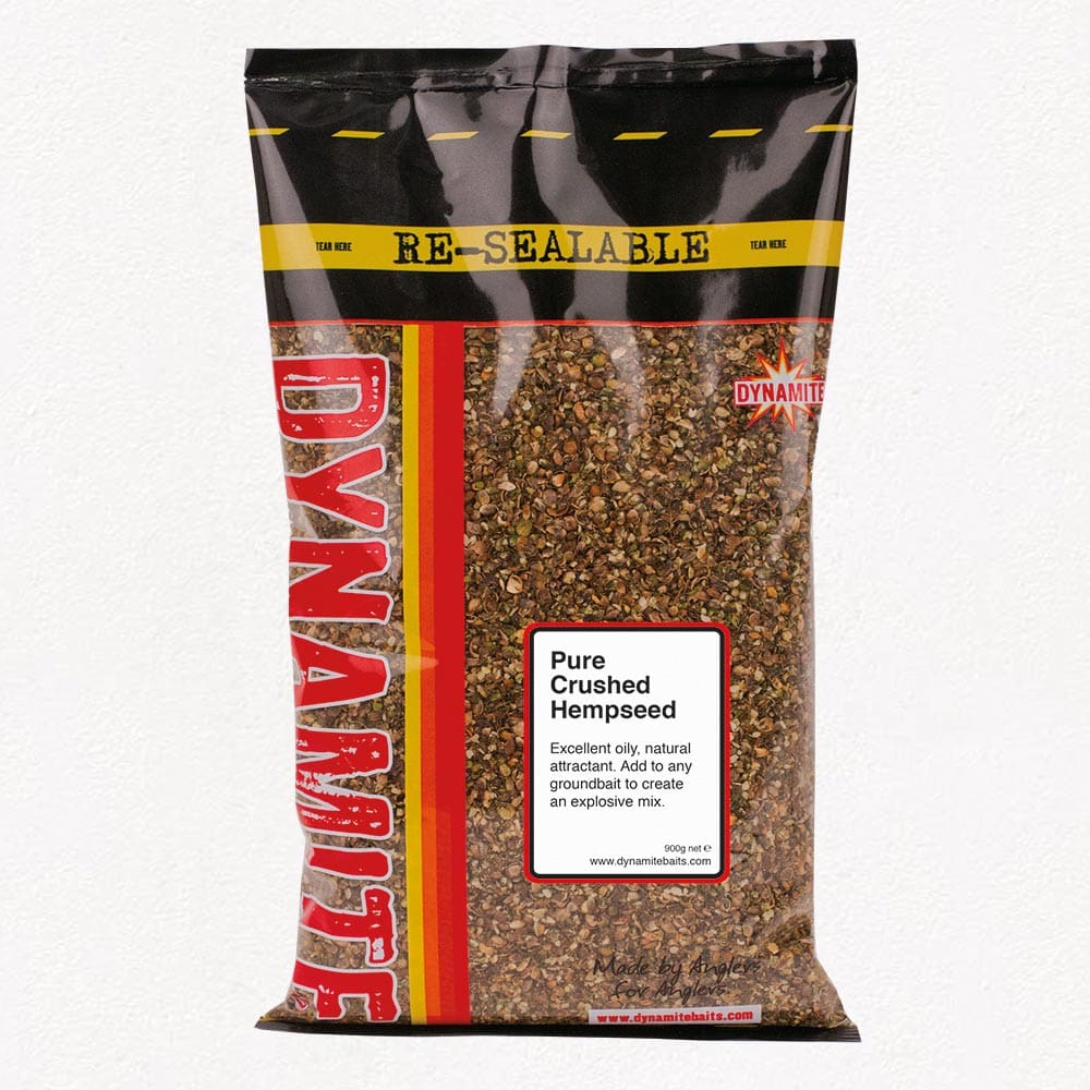 Dynamite Baits - Pure Crushed Hempseed - 500g Particles