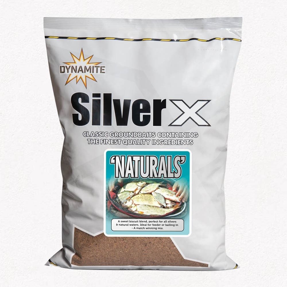 Dynamite Baits - Silver X Naturals Groundbait - 1.8kg Natural Groundbait