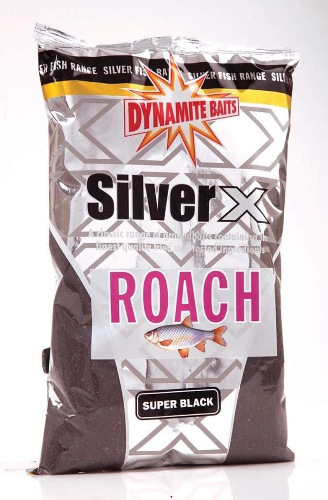 Dynamite Baits - Silver X Roach Groundbait - 1kg Roach - Super Black Groundbait