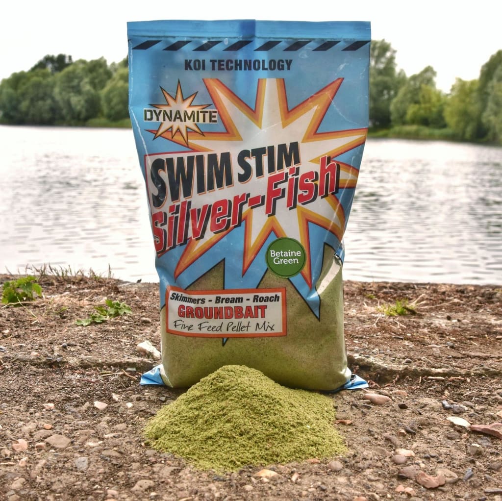 Dynamite Baits - Swim Stim Silver-Fish Groundbait - 900g Green Groundbait