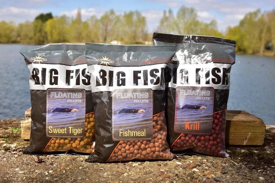 Dynamite Baits Big Fish Floating Pellets 1.1kg 11mm Sweet Tiger Fishin –  hobbyhomeuk