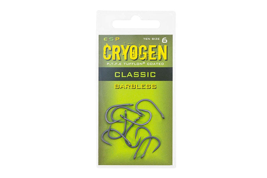 ESP Cryogen Classic Barbless Hooks – Willy Worms