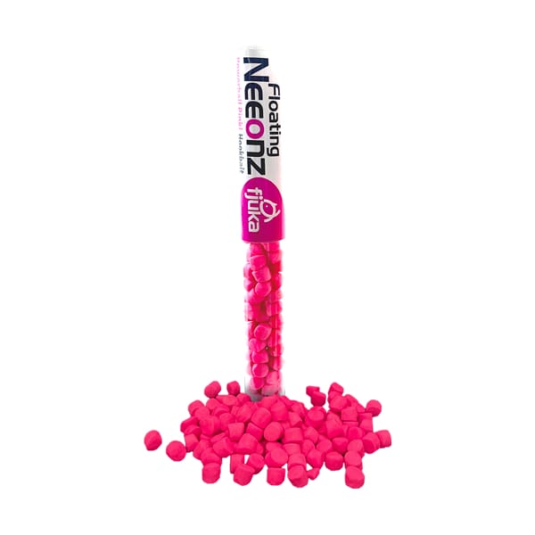 Fjuka Neeonz Floating Hyper-Fluoro Hook Bait - 7mm Powerball Pink Pellets