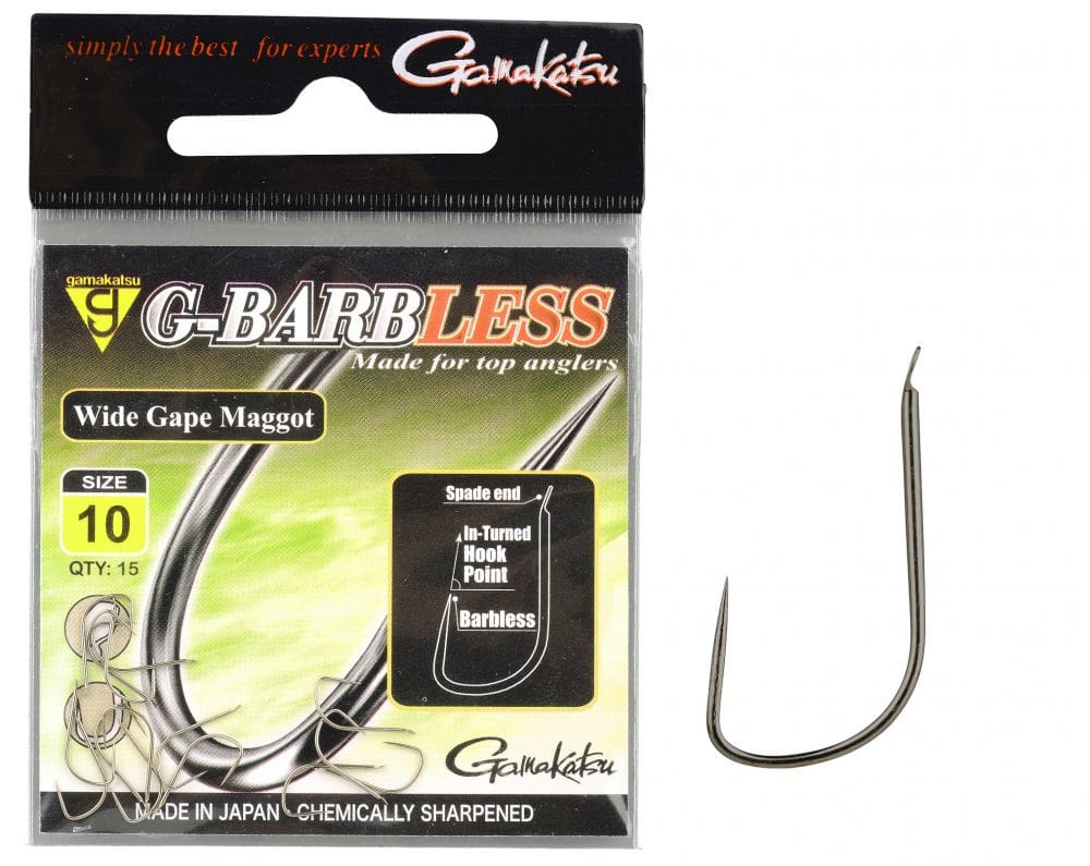 Gamakatsu Wide Gape Maggot Hook Hooks