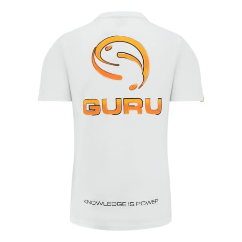 Guru Semi Logo Tee White Clothing & Footwear