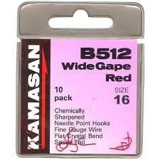 Kamasan B512 Spade Barbed Hooks Hooks