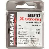 Kamasan B611 Wide Gape Hook 16 Hooks